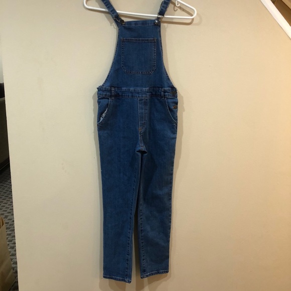 Long overalls girls